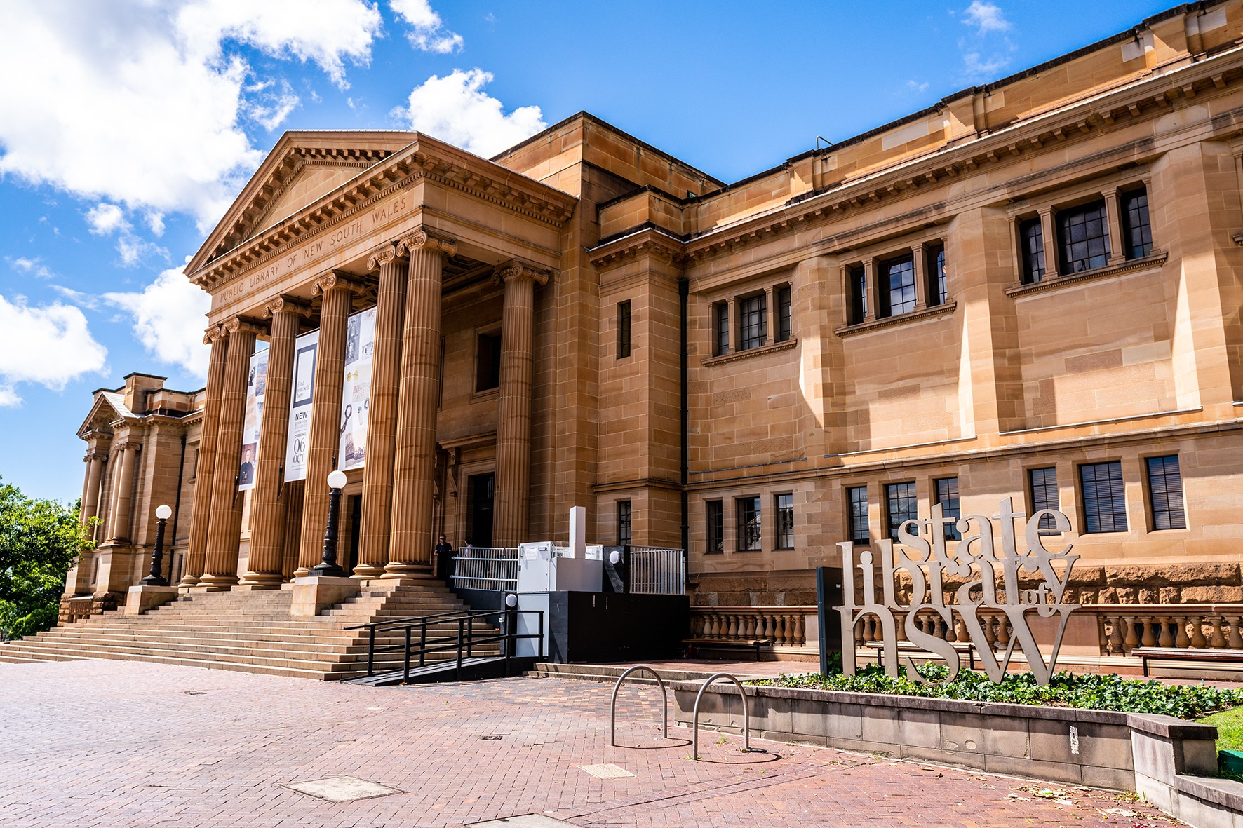 Exterior of NSW State Library
