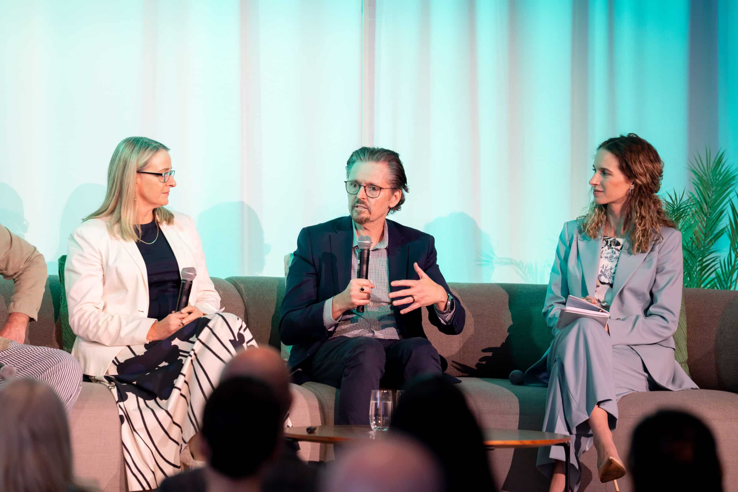 Dr Paul Luciani in a panel discussion at the 2025 Spaceful Workplace Summit